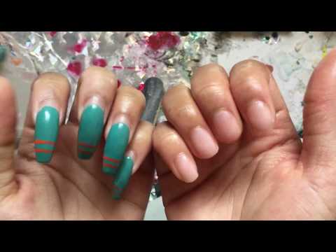 HOW TO PROPERLY REMOVE YOUR ACRYLIC NAILS AT HOME | NO DAMAGE & KEEP YOUR LENGTH HOW TO PROPERLY REMOVE YOUR ACRYLIC NAILS AT HOME | NO DAMAGE & KEEP YOUR LENGTH