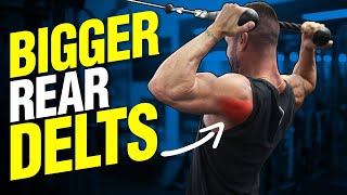The ONLY 3 Rear Delt Exercises You Need for 3D Deltoids
