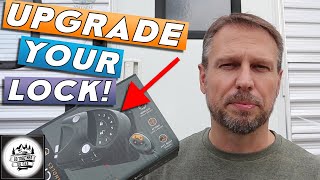 Best Trailer Keyless Entry Door Lock Upgrade For 2021 | RVLock Unboxing And Setup