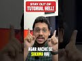 STAY OUT OF TUTORIAL HELL!!!