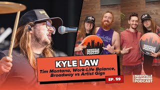 59. Kyle Law: Tim Montana, Broadway vs Artist Gigs, Work-Life Balance, Choosing Subs, Microscoping