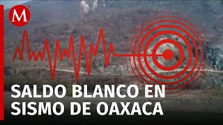 Sismo registrado en Oaxaca no ocasionó daños, así lo afirmó Protección Civil