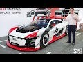 Audi e-tron Vision Gran Turismo - FIRST EVER REAL CAR DRIVE!