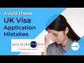 UK Visa Refusal 2021-22 | Top 6 Reasons Why Your UK Visa May Be Refused #Whytecroft