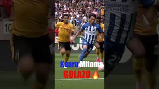 Brighton vs Wolves🐺Kaoru mitoma GOLAZO