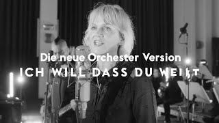 Anna Loos - Ich will dass du weißt feat. Deutsches Filmorchester Babelsberg (Offizielles Video)