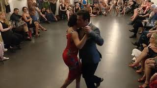 Celine Giordano \u0026 Alexis Quezada - Demo 2 at Milonga Unión, Copenhagen June 2019 - Tango