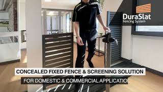 DuraSlat Fencing System