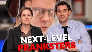 jim and pam: masters of pranking | The Office US | Comedy Bites