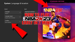 HOW TO PLAY NBA 2K23 EARLY - In 2 MINUTES!