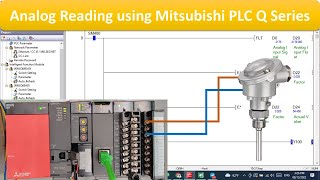 Analog Input on Mitsubishi PLC Q Series  | PLC | HMI | Mitsubishi PLC| ពន្យល់ជាភាសាខ្មែរ