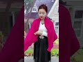 bold u0026 beautiful perfect pink shawl for warmth and style shorts viralvideo trending utubeshorts