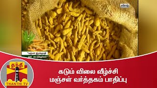 கடும் விலை வீழ்ச்சி - மஞ்சள் வர்த்தகம் பாதிப்பு | Turmeric