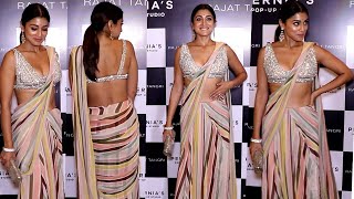 Shriya Saran❤️, Hansika, Laxmi Manchu At Rajat Tangri Preview Of New Collection Kaleidoscope Dreams