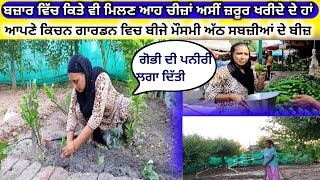 गार्डन में लगाई सर्दी के मोसम की सब्जियां ! ਸਰਦੀਆਂ ਦੀਅi ਸਬਜ਼ੀਆਂ ਦੇ ਬੀਜੇ ਬੀਜ  ! Winter vegetable