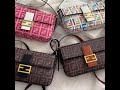 fendi classic baguette bag 4color