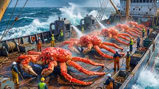 Inside Alaska’s $300,000 King Crab Catch: From Deadly Sea to Mega Factory