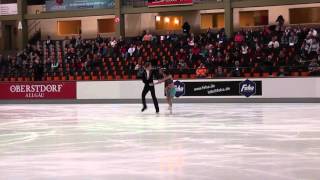 Nebelhorn-Trophy 2012  Madison CHOCK / Evan BATES USA SD