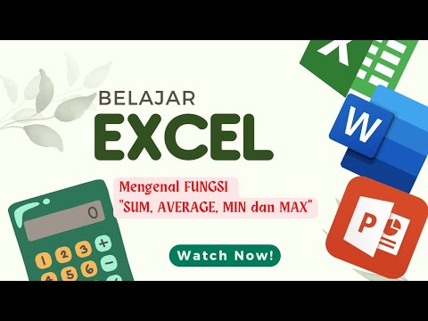 4 FUNGSI DASAR EXCEL UNTUK PEMULA || BELAJAR EXCEL DARI DASAR - YouTube