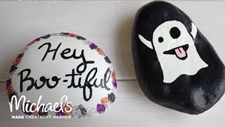 Halloween Painted Rocks | Darby Smart | Michaels