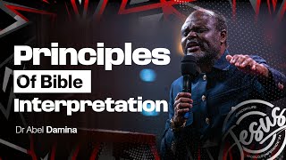 Principles of Bible Interpretation | Dr. Abel Damina | Wednesday 20-11-2024