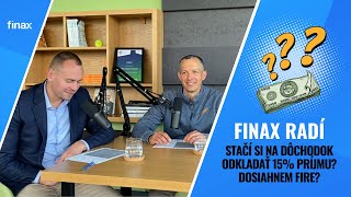 Finax radí | Koľko si odkladať na dôchodok?