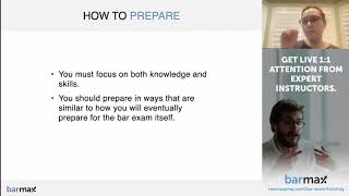 BarMax First Year Law Students Exam (FYLSE) Webinar - BarMax Bar Exam, MBE \u0026 MPRE Review