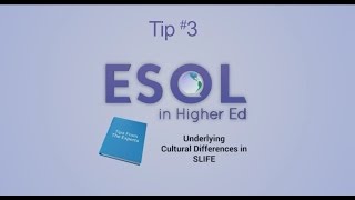 ESOL Tip #3 \