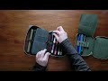 trying out the new endless companion 10 pen pouch atlas stationers unboxing