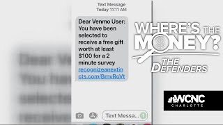 Did you get a text message promising free money on Venmo? It's a scam