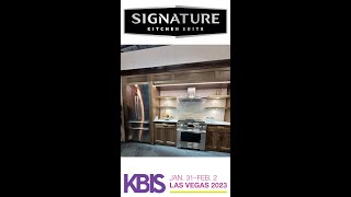 Exclusive Tour of the Signature Kitchen Suite Booth at KBIS 2023! #shorts