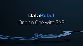 DataRobot + SAP Partnership - Easy Embedding of DataRobot Models in SAP Applications