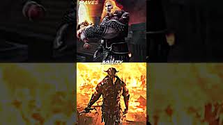 Ares(Gow) Vs Ares(DCEU) | Battle #shorts