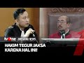 Bertanya Siapa Pantas Dihukum Berat, Jaksa Kena Tegur Hakim | Breaking News tvOne