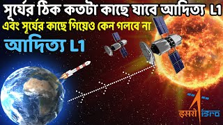 সূর্যের ঠিক কতটা কাছে যাবে আদিত্য  L1। এবং সূর্যের কাছে গিয়েও কেন গলবে না আদিত্য L1।