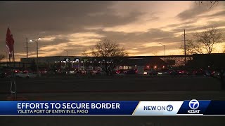 Increased efforts at the southern US border