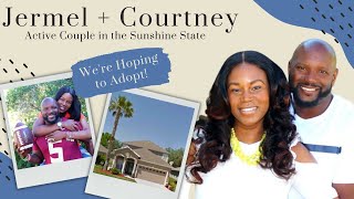 Adoptive Family Jermel and Courtney in Florida