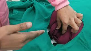 PV( Per vagina examination), Pelvic/Bimanual examination  procedure with easy way in HINDI   📝📝NOTES