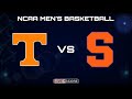 Tennessee vs Syracuse | NCAA Men's Basketball Live Scoreboard