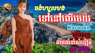 ចង់បបួលបងទៅនៅលើមេឃ Karaoke ភ្លេងសុទ្ធ តាមលំនាំសំនៀង នួន បូល័ក្ខ