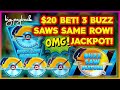 $20/Spin → JACKPOT SHOCKER on Huff N' More Puff Slots!