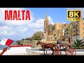 Beauty of Malta: Exploring the Stunning Landscapes in 8K | Malta Travel Guide