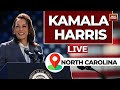 Kamala Harris Speech: VP Harris' Campaign Rally In Charlotte, North Carolina | US Election LIVE