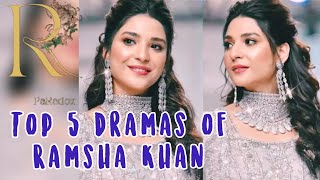 Top 5 Dramas Of Ramsha Khan