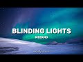 The Weeknd - Blinding lights (lyrics)