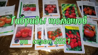 Гибриды томатов/Обзор семян для сезона 2021