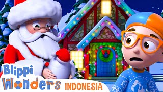 Blippi Menyelamatkan Natal 🎅🎄 | Blippi Wonders Indonesia | Kartun Petualangan Anak