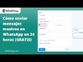 How to send bulk messages on WhatsApp in 24 hours (FREE) | WhatChimp Basics