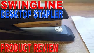 ✅  How To Use Swingline Desktop Stapler Review  🔴