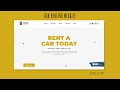 Make a car rental website home page using Html and Css | Beginner Friendly | HTML & CSS